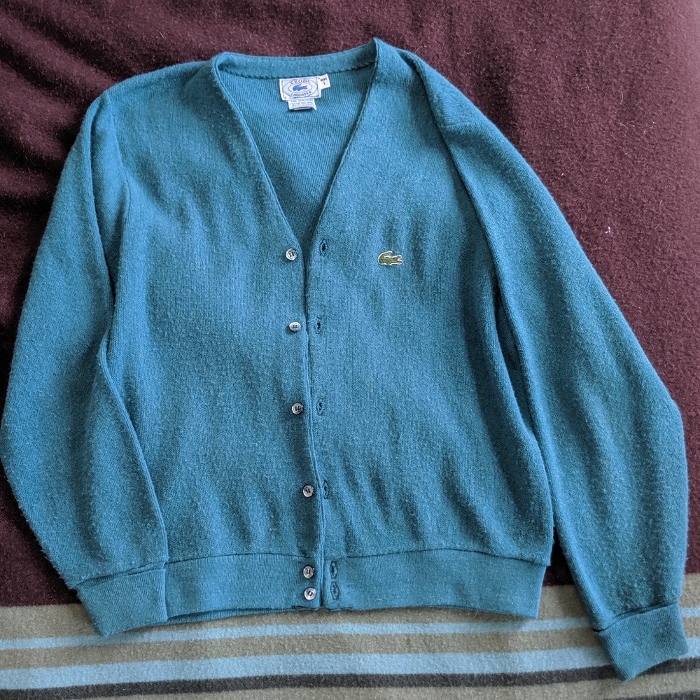 Men's Vintage Lacoste Cardigan